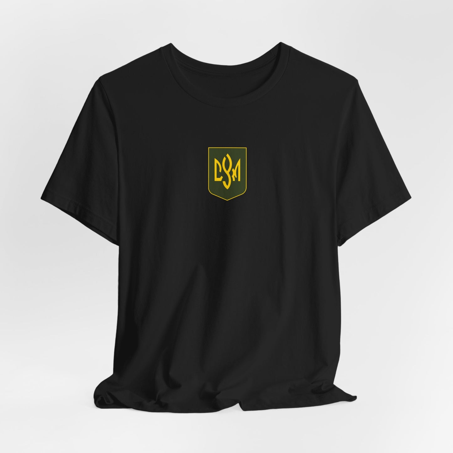 CYM Letters Logo Shield - Green and Yellow