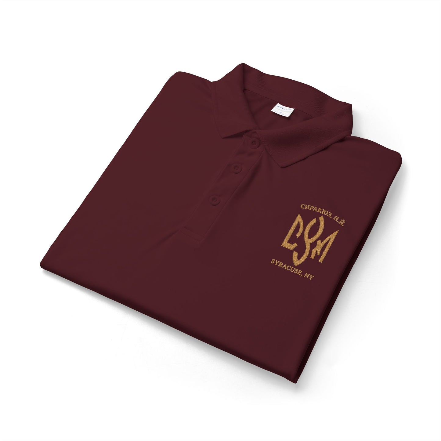 CYM Syracuse Embroidered Polo