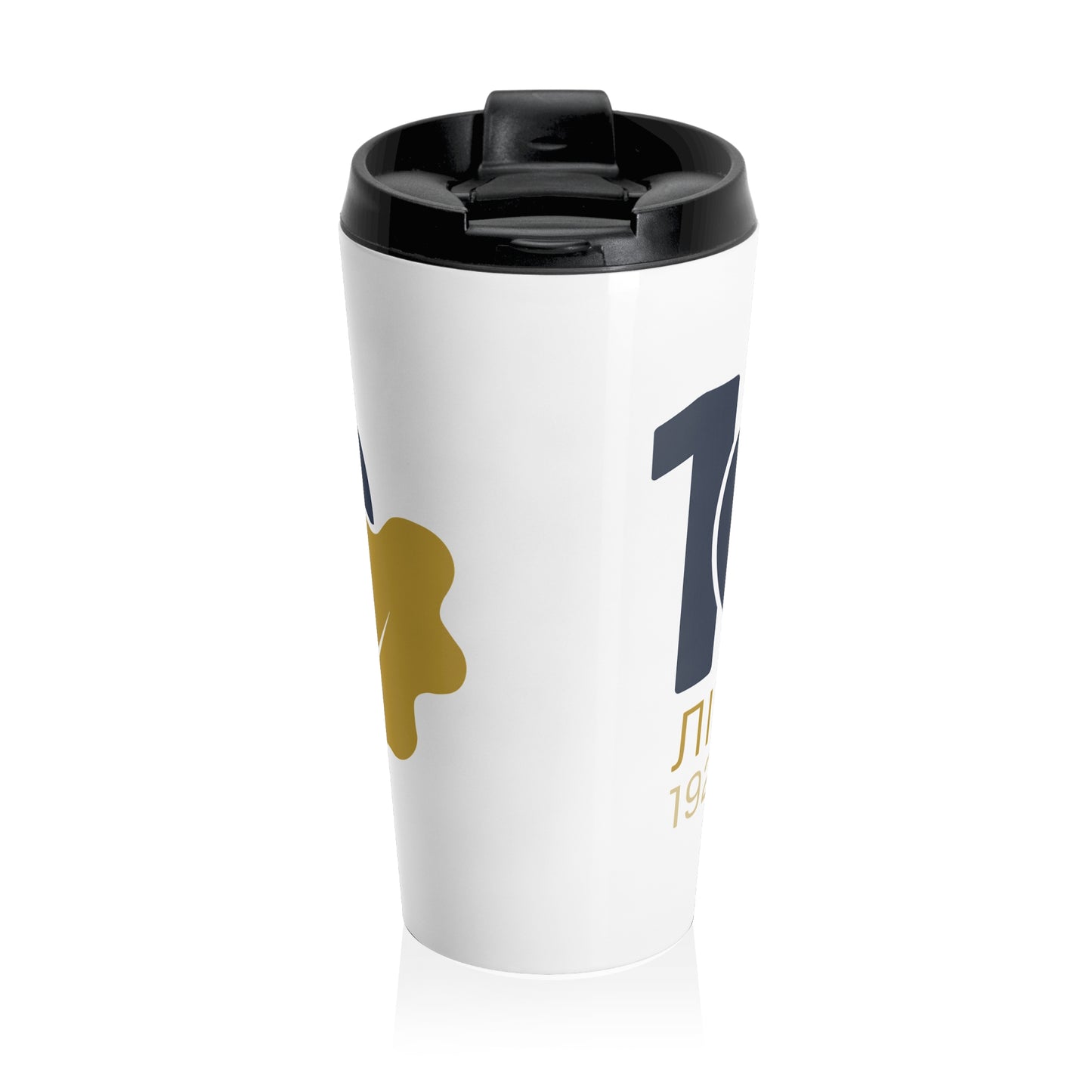 100th Year Anniversary 15oz Stainless Steel Travel Mug