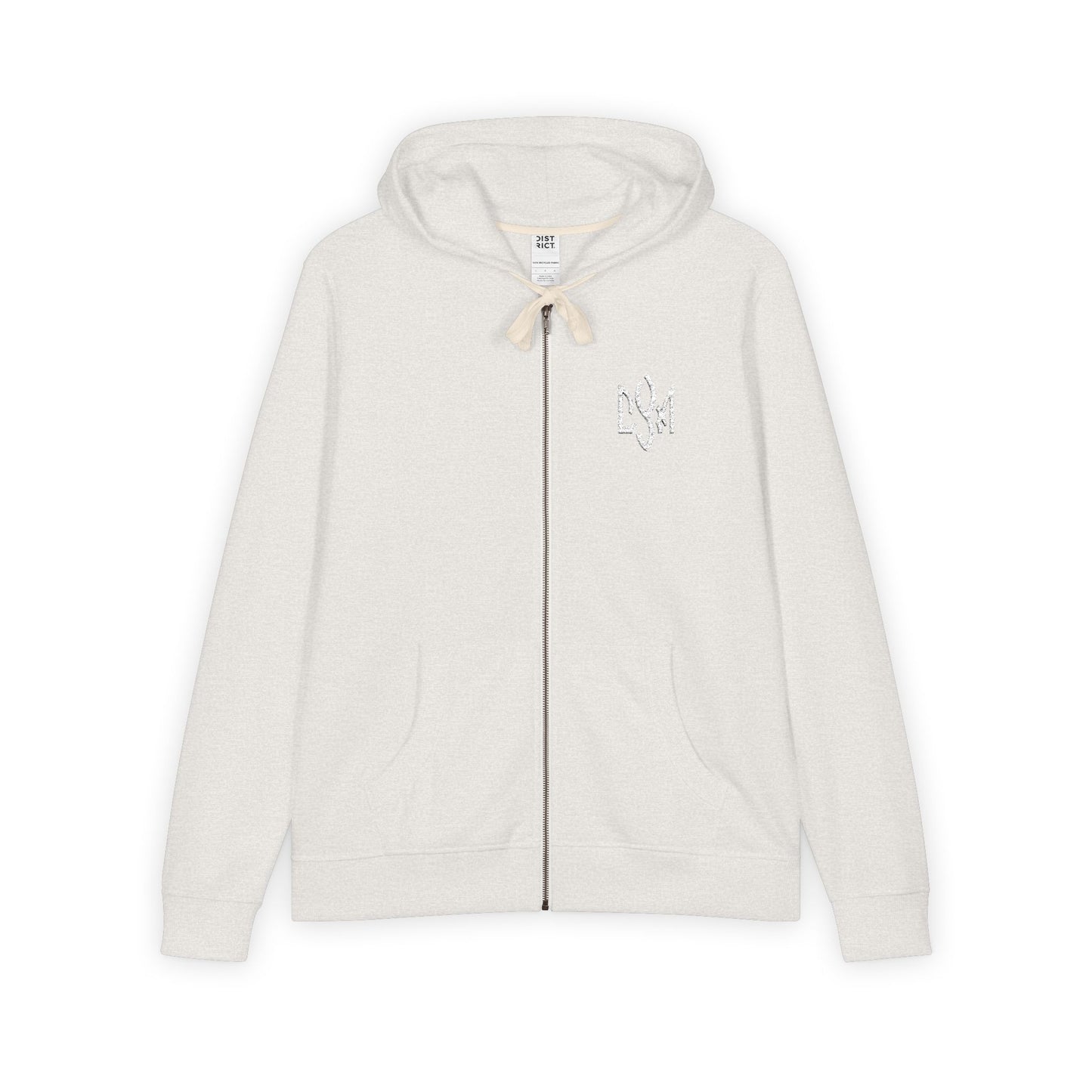 CYM Letter Logo Full-Zip Fleece Hoodie