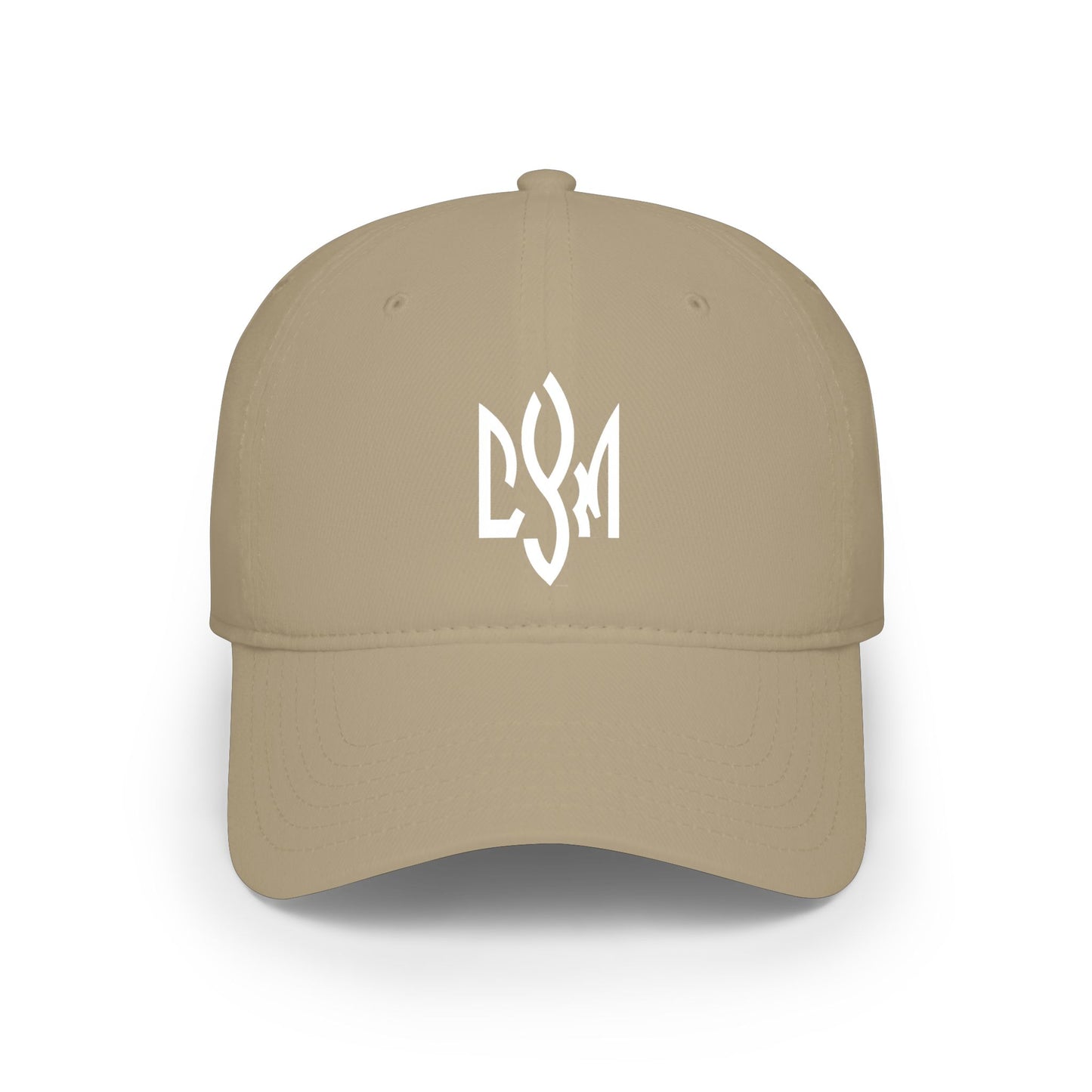 CYM Letters Embroidered Baseball Cap — Low-Profile Hat