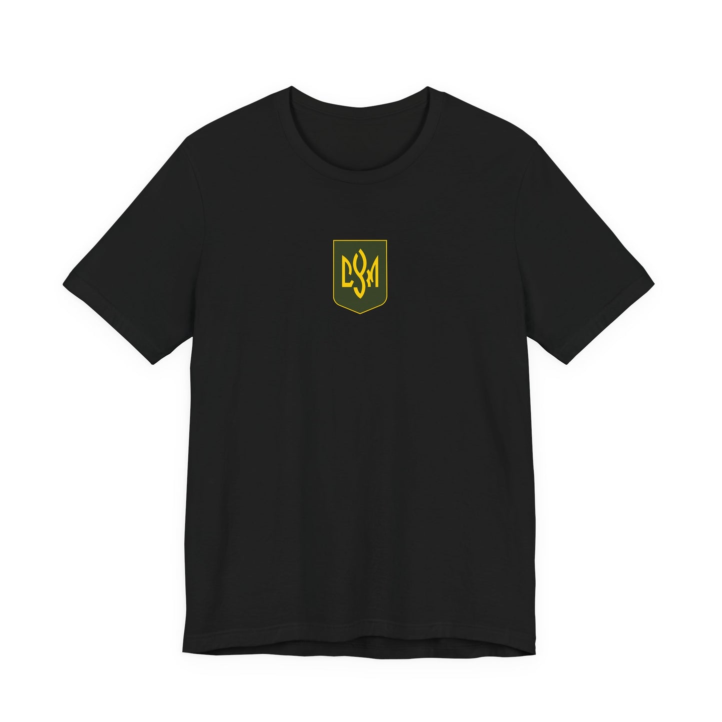 CYM Letters Logo Shield - Green and Yellow