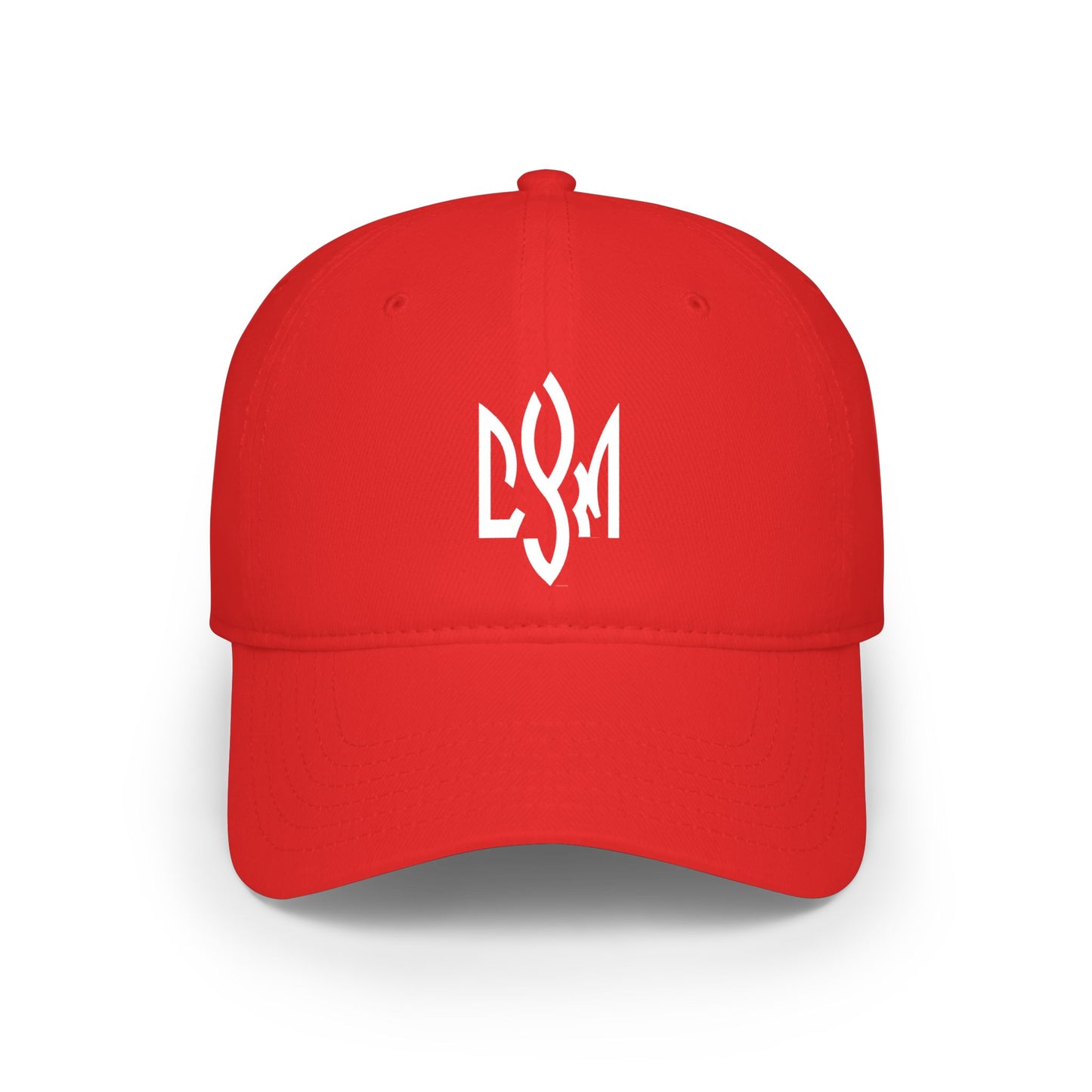CYM Letters Embroidered Baseball Cap — Low-Profile Hat
