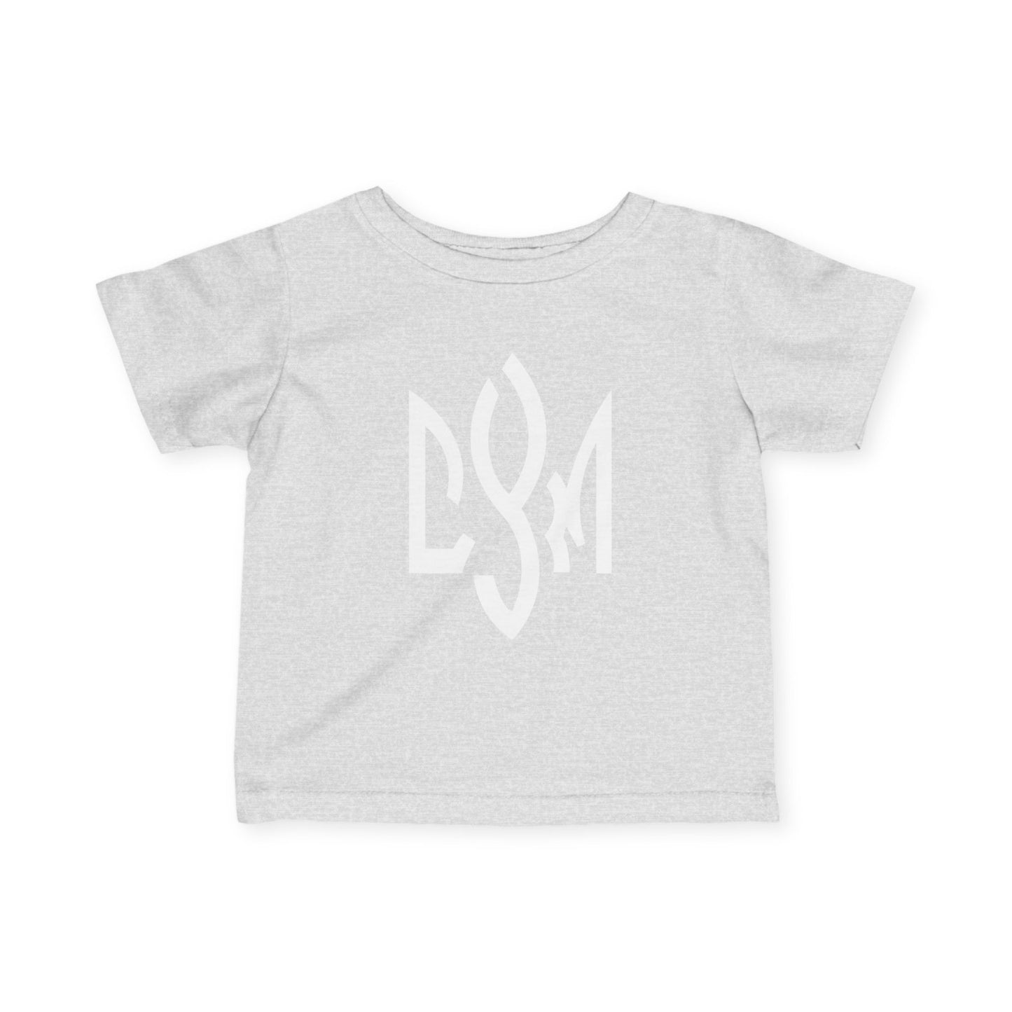 Infant Tee with CYM Letters Logo — Baby Short Sleeve Jersey