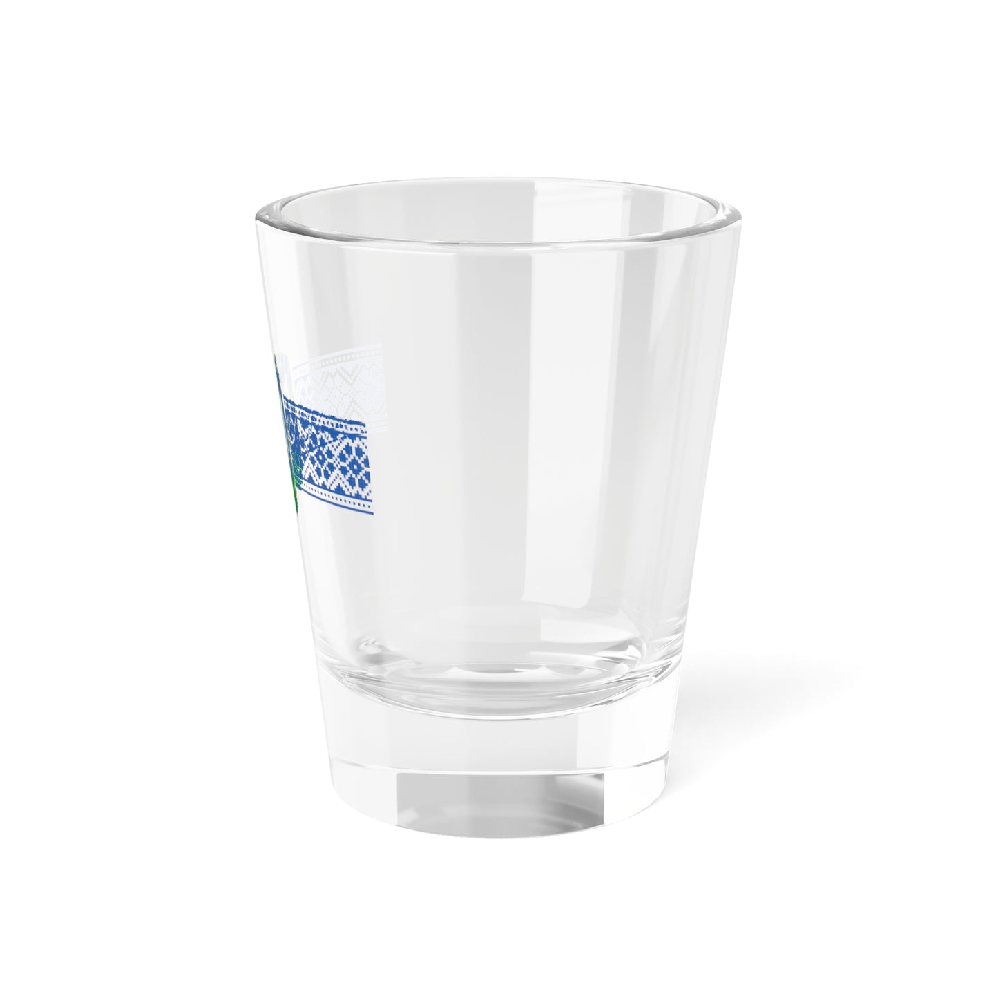 CYM Shot Glass - 1.5oz with Vyshyvanka Pattern