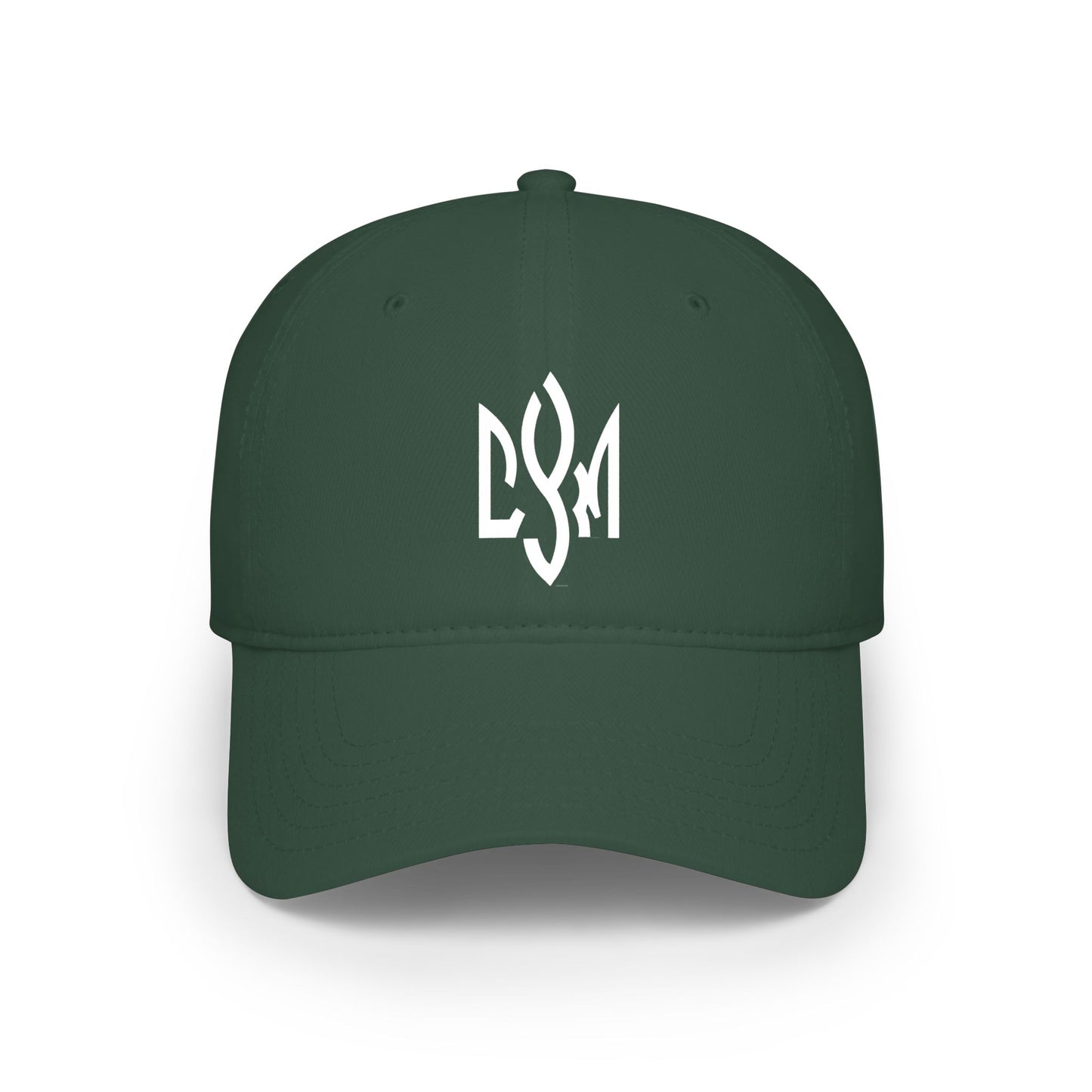 CYM Letters Embroidered Baseball Cap — Low-Profile Hat