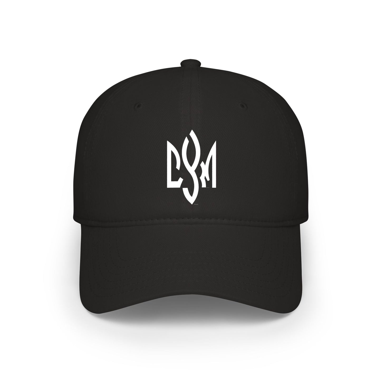 CYM Letters Embroidered Baseball Cap — Low-Profile Hat