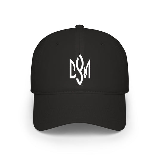 CYM Letters Embroidered Baseball Cap — Low-Profile Hat
